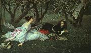 James Tissot Le Printemps (Spring) Spain oil painting artist